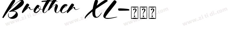 Brother XL字体转换